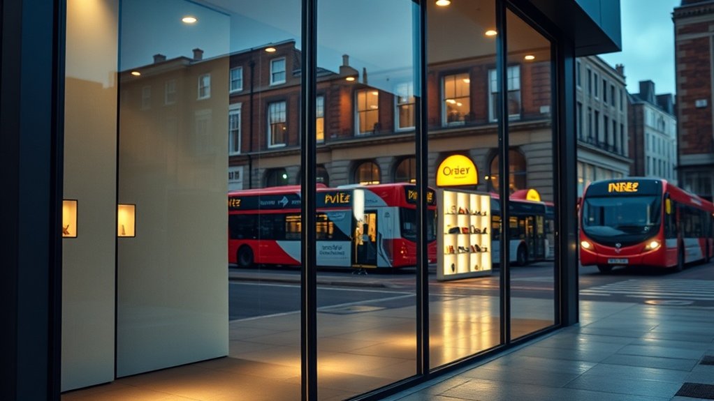 Shop Front Glazing Oval