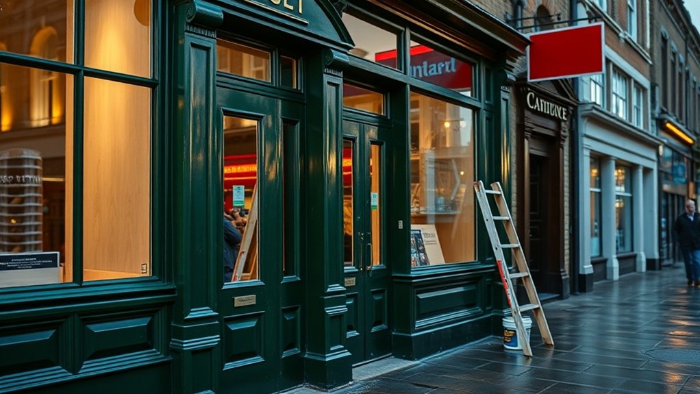 Shop Front Repair South Lambeth