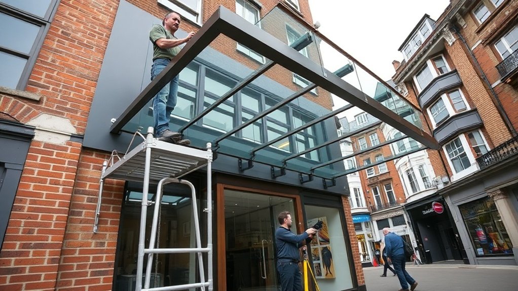 Shopfront Canopy South Lambeth